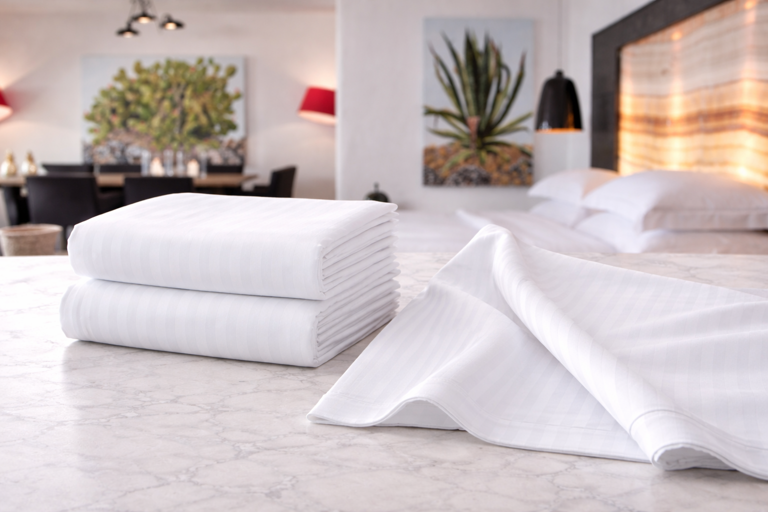 Σεντόνι Golden Stripe Sateen