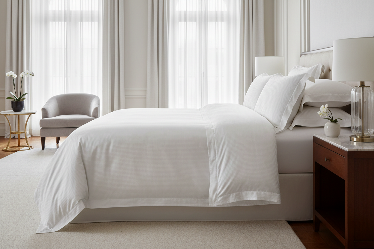 Σεντόνι Diamond Stripe Sateen CVC